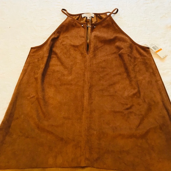 1.STATE**Brown Suede Look Top**Small**$89 - Picture 5 of 7